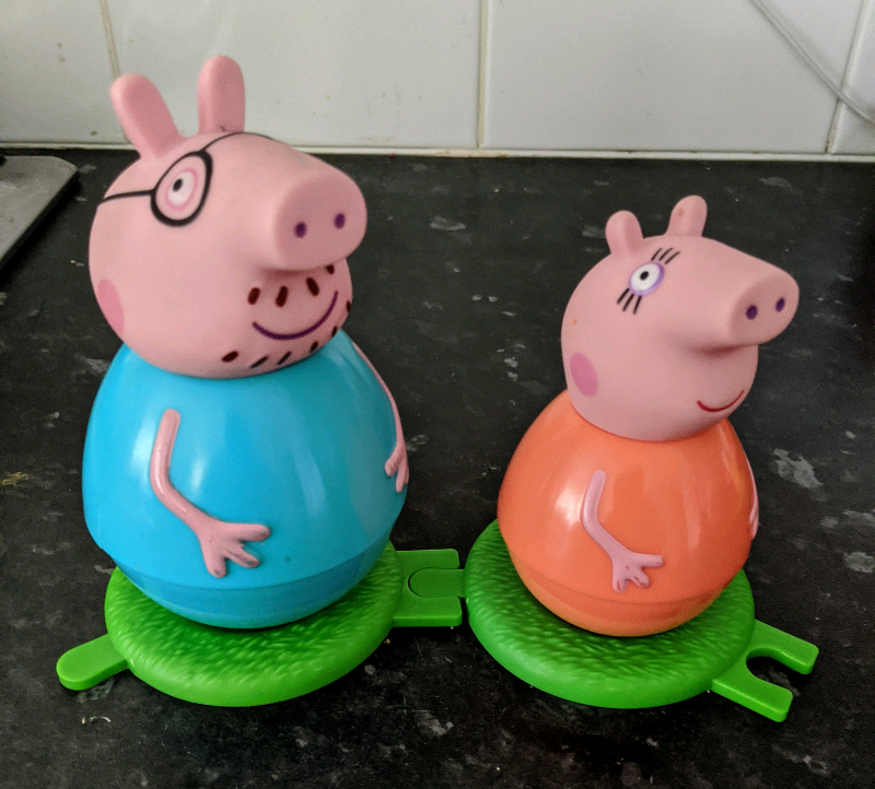 peppa pig weebles set
